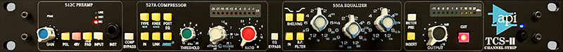 API (Automated Processes Inc) TCS-II Channel Strip 動態(tài)/均衡處理器