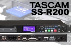 Tascam SS-R200 USB/CF/SD卡固態(tài)錄音機(jī)