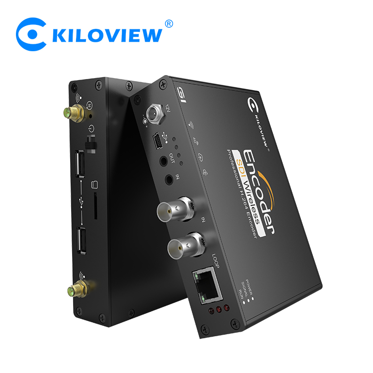 KILOVIEW G1 SDI無(wú)線編碼器 支持外置4G無(wú)線WIFI 多場(chǎng)合應(yīng)用